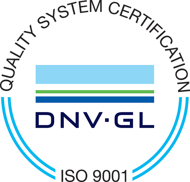 DNV ISO 9001 certified